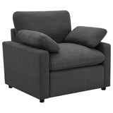 Collins - Upholstered Power Recliner Chair