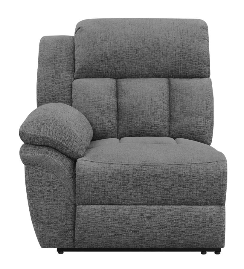 Acton Upholstered Flared Arm Loveseat Teal Blue