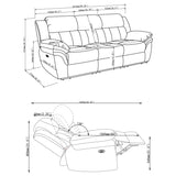 Bahrain - Upholstered Motion Sofa