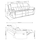 Bahrain - Upholstered Motion Sofa