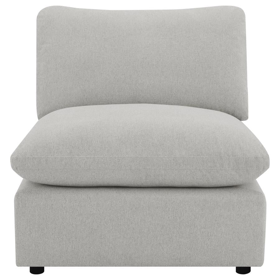 Acton Upholstered Flared Arm Sofa Teal Blue