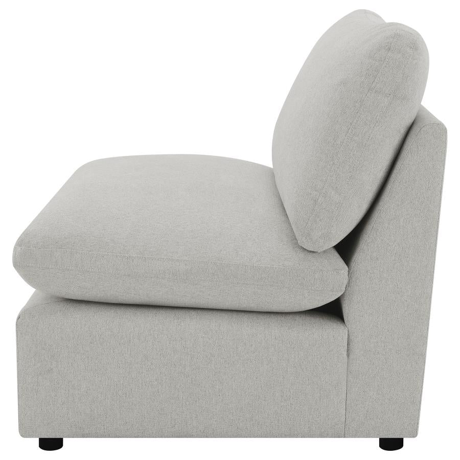 Acton Upholstered Flared Arm Sofa Teal Blue