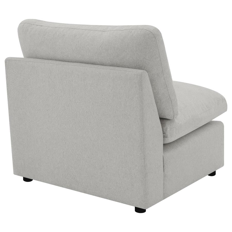 Acton Upholstered Flared Arm Sofa Teal Blue