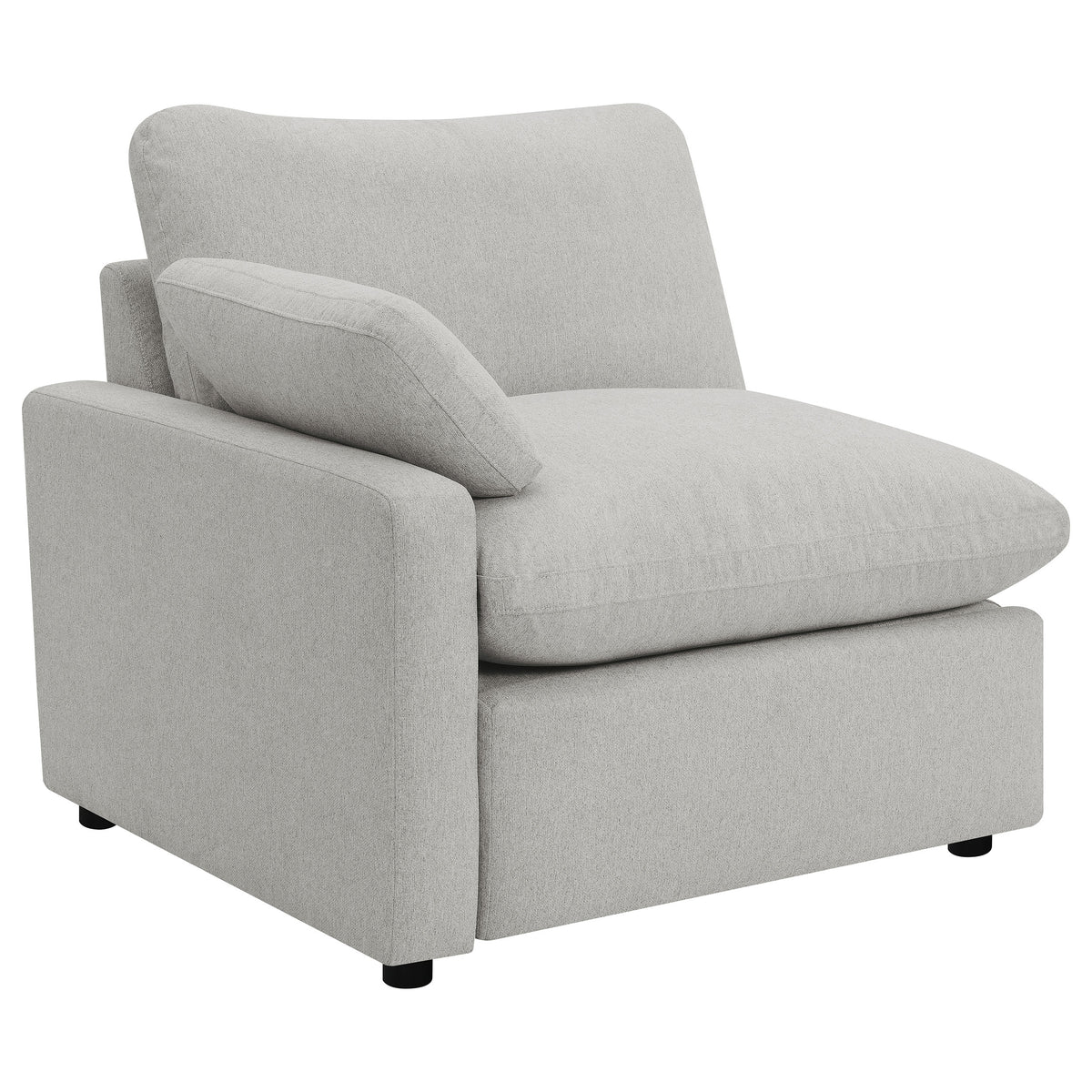 Collins Modular Sectional Chair Dark Grey