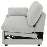 Adri Rectangular Glass Top Side End Table Black Nickel