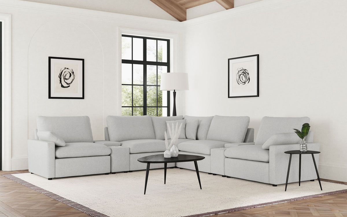 Collins - 7-Piece Modular Power Reclining Sectional