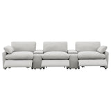 Collins - 5-Piece Power Reclining Home Theater Seating