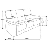 Navarro - Upholstered Reclining Sofa Set