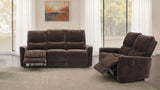 Navarro - Chenille Upholstered Reclining Loveseat