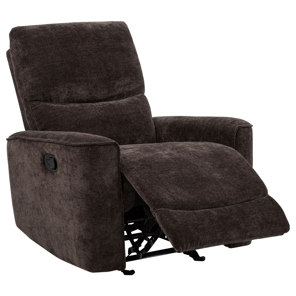 Navarro - Chenille Upholstered Glider Recliner