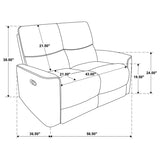 Navarro - Upholstered Reclining Sofa Set