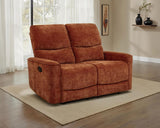 Navarro - Chenille Upholstered Reclining Loveseat