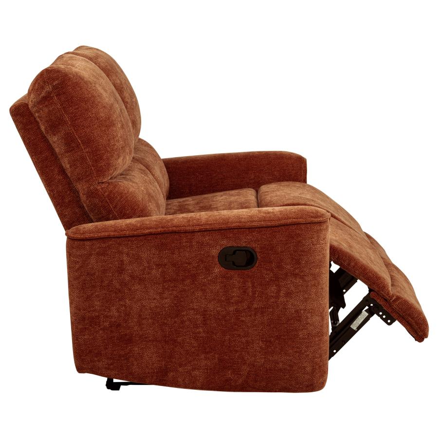 Navarro - Chenille Upholstered Reclining Loveseat