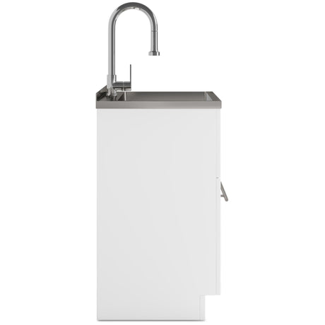 Metro - Laundry Cabinet & Faucet And Stainless Steel Sink - view 11