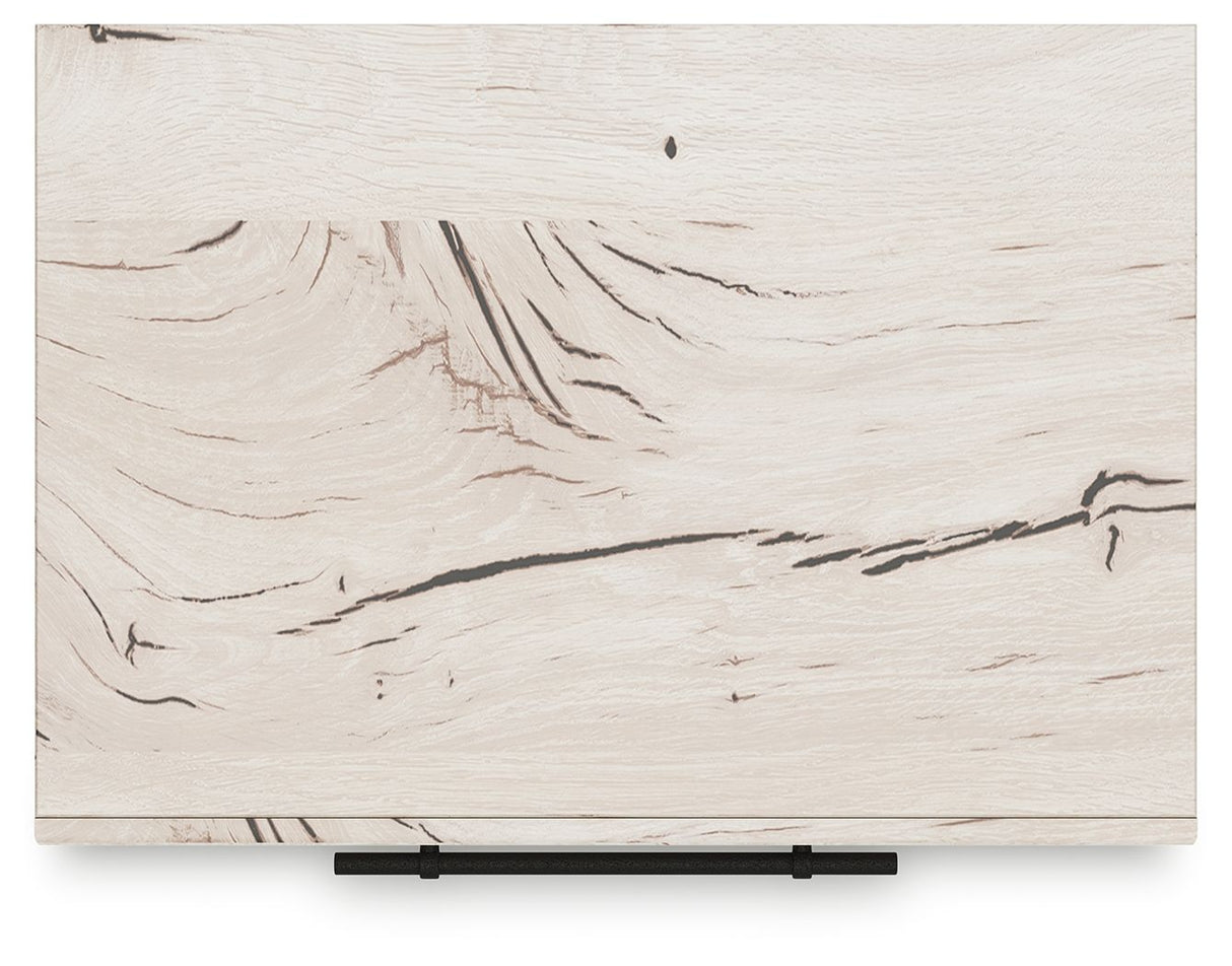 Lawroy - Light Natural - Two Drawer Night Stand by Benchcraft® | Bel Furniture