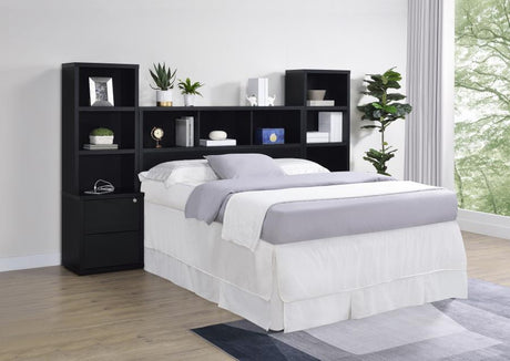 Westpark - 3 Piece Bedroom Set Bookcase Headboard