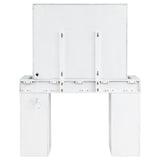 Regina - Makeup Vanity Table Set With Lighting - White by Coaster Fine Furniture | Bel Furniture