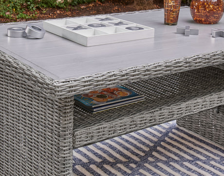 Naples Beach - Light Gray - RECT Multi-Use Table by Signature Design by Ashley® | Bel Furniture