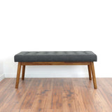 Delilah - Modern Bench - Gray by Ashcroft Furniture | Bel Furniture