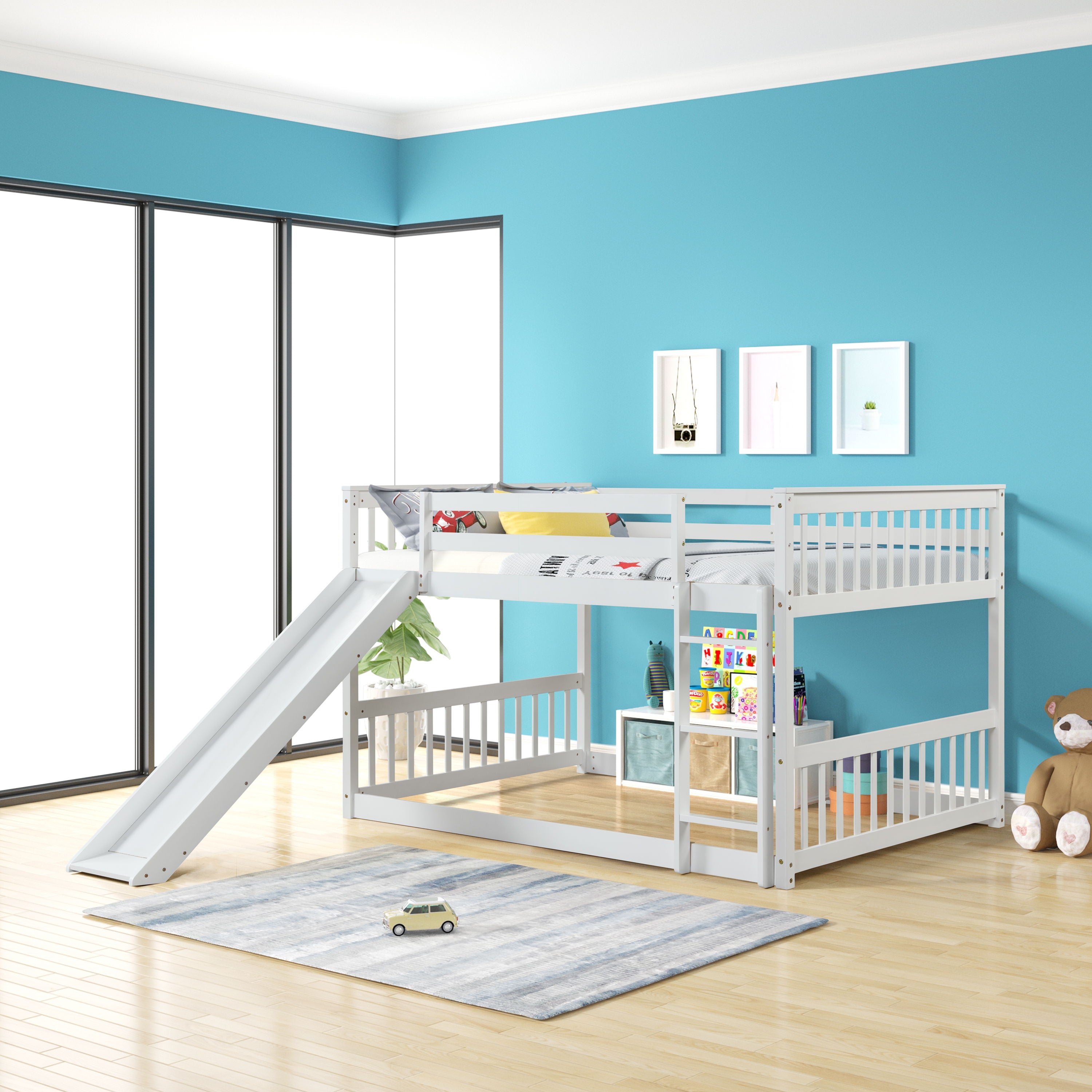 Bunk Bed With Slide And Ladder