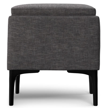Natasha - Multifunctional Storage Ottoman With Tray - view 2