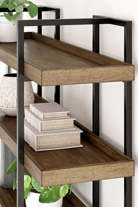 Montia - Bookcase - Light Brown - view 4