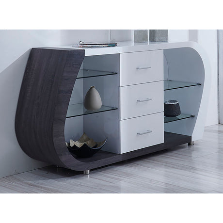 Anne - Buffet - White / Gray - view 4