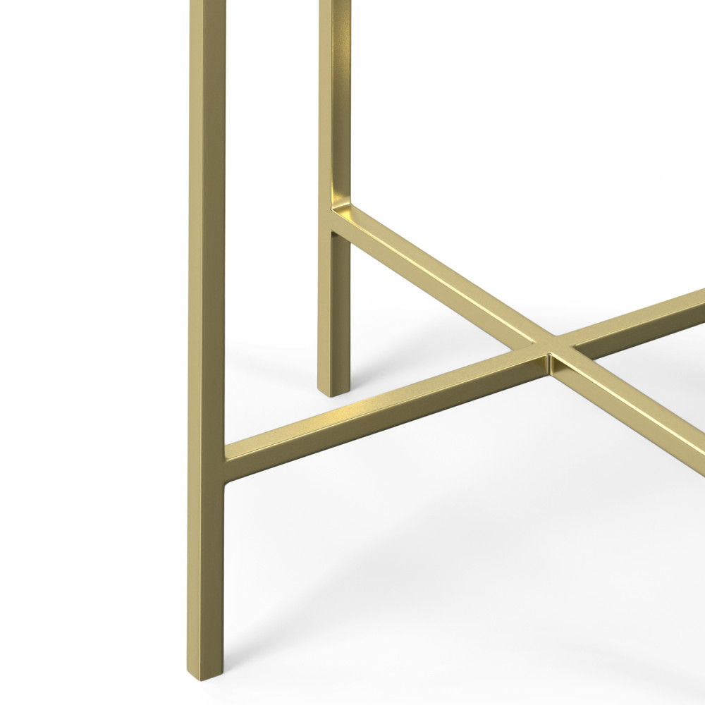 Tara - Side Table - Gold by Simpli-Home | Bel Furniture