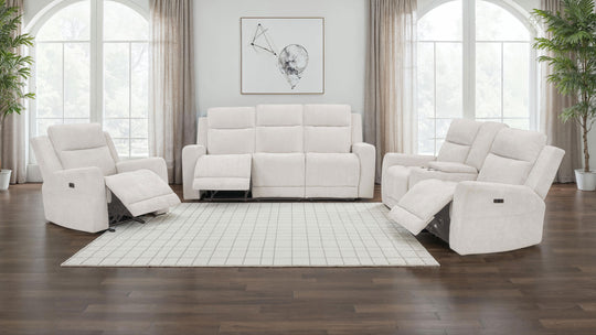 Kennett - Chenille Power Reclining Sofa Set