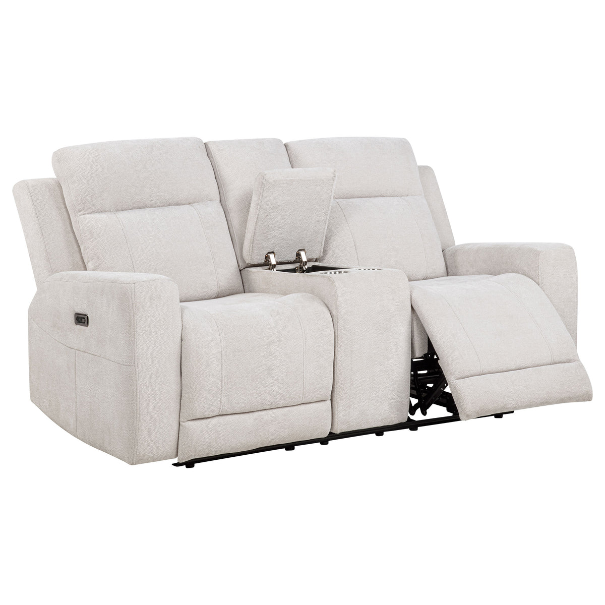 Kennett - Chenille Upholstered Power Reclining Loveseat