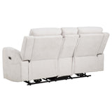 Kennett - Chenille Upholstered Power Reclining Loveseat