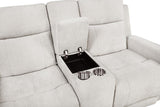 Kennett - Chenille Upholstered Power Reclining Loveseat