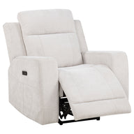 Kennett - Chenille Upholstered Power Recliner Chair