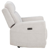 Kennett - Chenille Upholstered Power Recliner Chair
