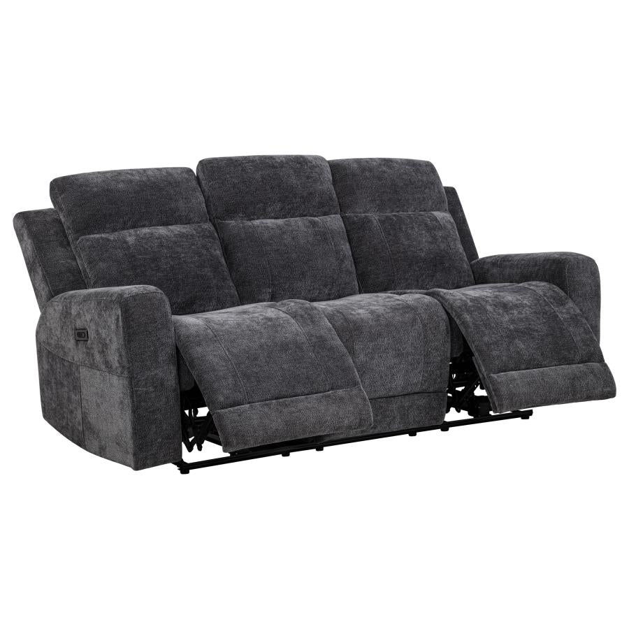 Kennett - Chenille Power Reclining Sofa Set