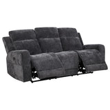 Kennett - Chenille Power Reclining Sofa Set