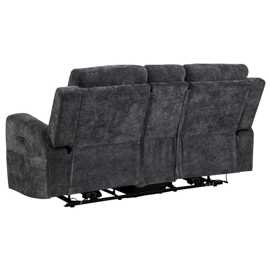 Kennett - Chenille Power Reclining Sofa Set