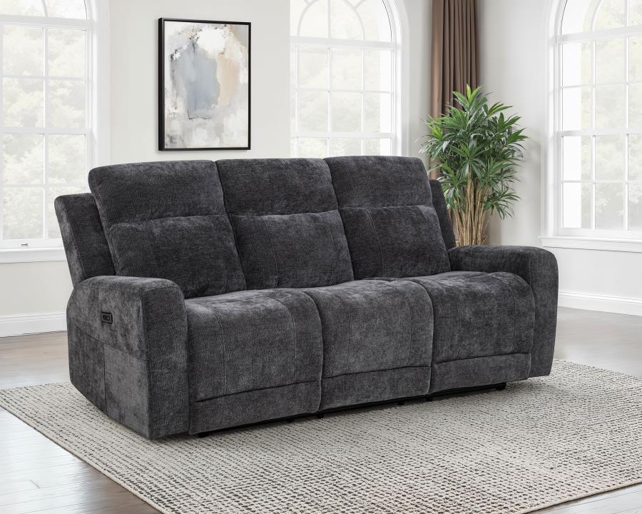 Kennett - Chenille Upholstered Power Reclining Sofa