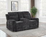 Kennett - Chenille Upholstered Power Reclining Loveseat