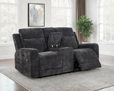 Kennett - Chenille Upholstered Power Reclining Loveseat