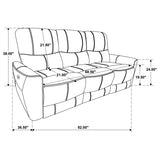 Greenfield - Upholstered Power Reclining Sofa