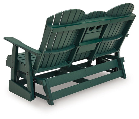 Shell Beach - Loveseat Glider - Green - view 4