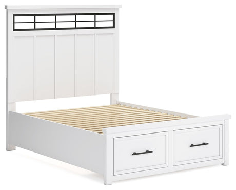 Ashbryn - Panel Storage Bed by Benchcraft® | Bel Furniture