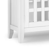 Bedford - Storage Media Cabinet by Simpli-Home | Bel Furniture