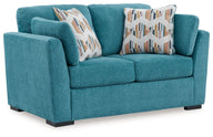 Keerwick - Loveseat Light Blue by Signature Design by Ashley® | Bel Furniture