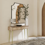 Jager - Console Table - Natural by Simpli-Home | Bel Furniture