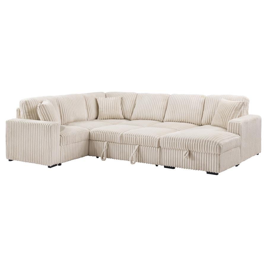 Devonshire - Sleeper Sectional Sofa Storage Chaise