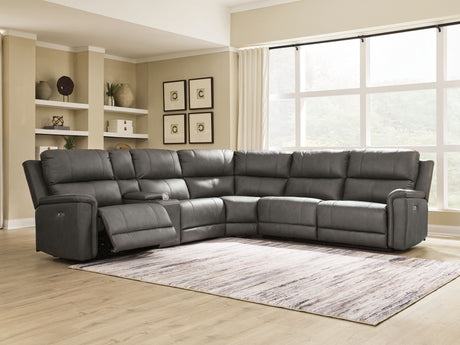 Bleckley - Reclining Sectional - view 12