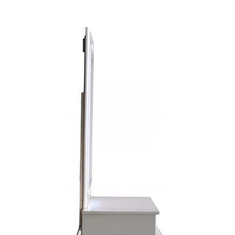 Verona - Mirror With Premium Low Distortion Glass - White