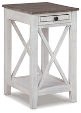 Adalane - Accent Table - White / Gray